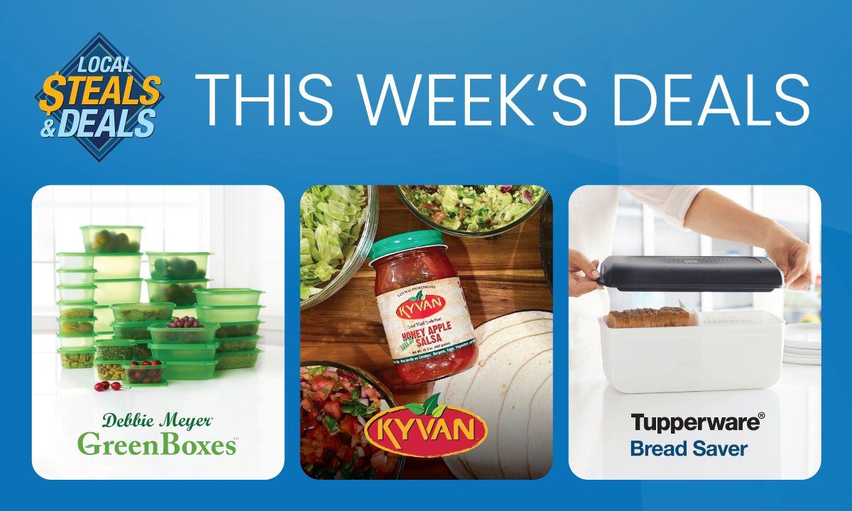 Local Steals & Deals: In the kitchen with Tupperware, Debbie Meyer, and Mad  Hungry – Action News Jax
