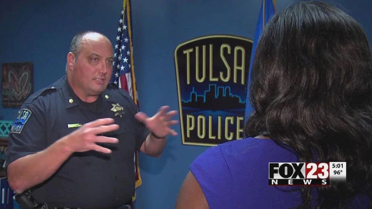 FILE PHOTO: Tulsa Police Maj. Travis Yates has responded to backlash over recent comments he made. He said the comments were misquoted.
