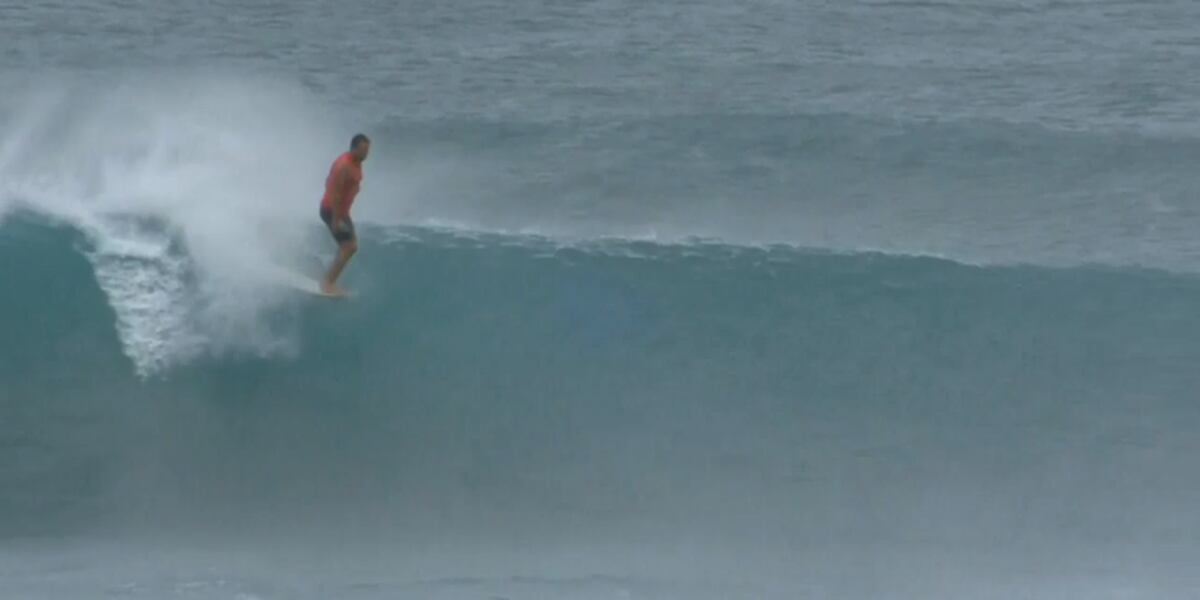 Jacksonville Beach surfer wins World Surf League Longboard Tour championship