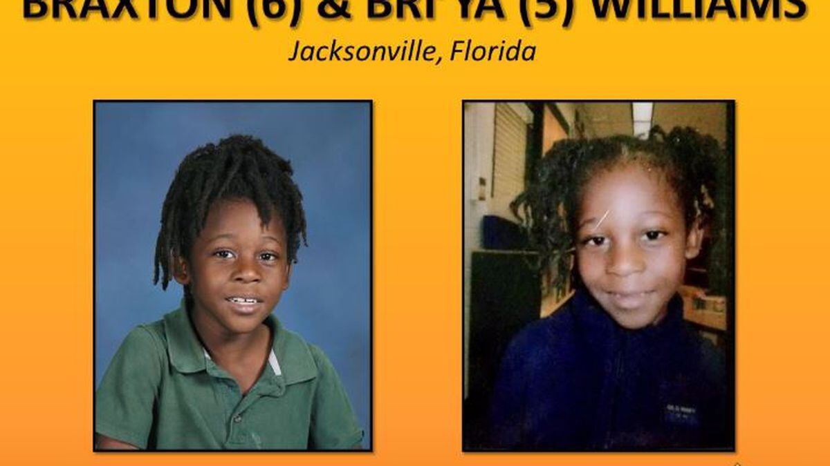 Missing Jacksonville Siblings Braxton And Bri Ya Williams Found Safe