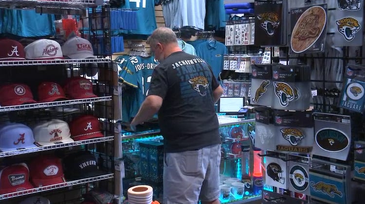 Sports Mania gears up for Jags fans as the start of football season arrives