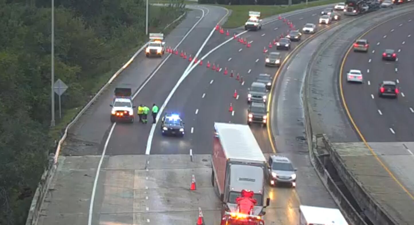 All lanes reopen after crash on I-95 South at Lem Turner Boulevard