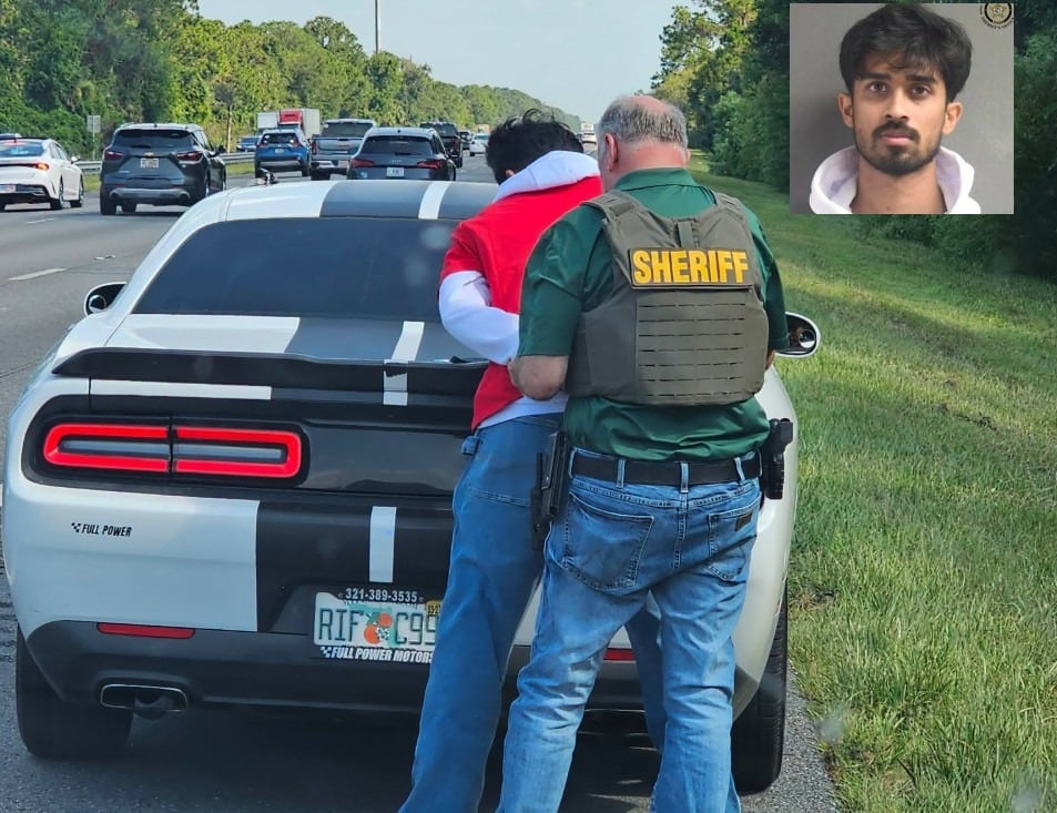 Super speeder zooms past Flagler sheriff going 125 mph, gets arrested