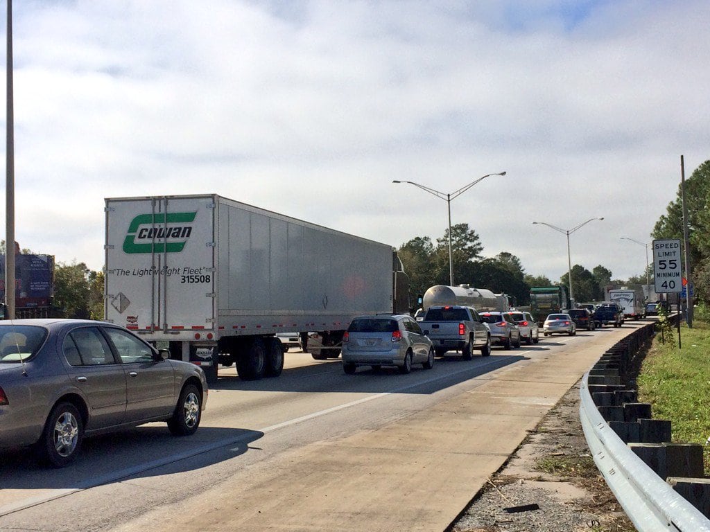 Several nights of detours begin Sunday for Lane Ave. and Irene St. ramps connecting to I-10